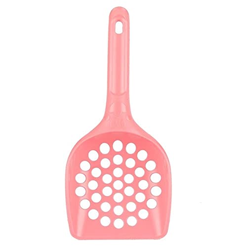 XTYPE Plastic Cat Litter Scoop Pet Care Sand Waste Scooper Shovel Hollow Cleaning Tool Hollow Style Lightweight Durable Easy to Clean cat Litter Shovel (Color : Dark Brown)