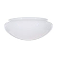 10-Inch White Classic Globe, Dome, Fitter 9-7/8 Inch, Replacement Mushroom Glass Shade for Pendant, Fan light , Bathroom