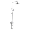 Shower Faucet,Rainfall Shower Head Hand Shower Sprayer Bathroom Shower System Set Water Tap Mixer