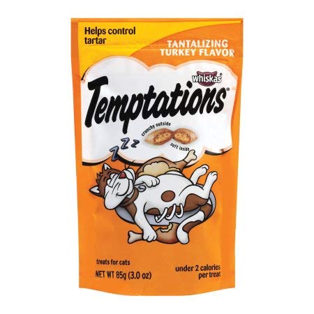 Temptations Turkey Flavor Cat Treats (Pack of 4)