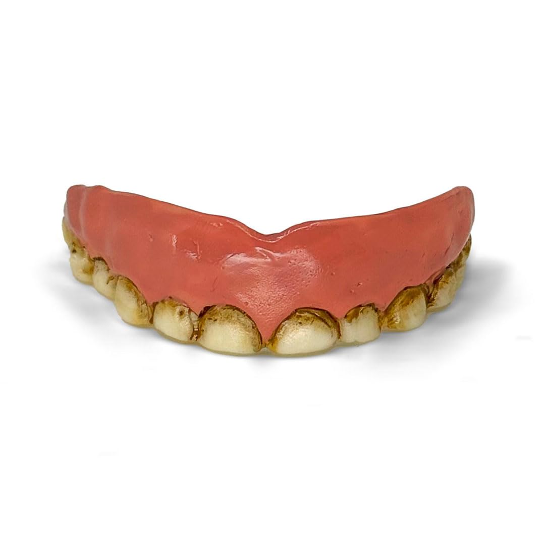 Realistic Hollywood Style Funny Teeth - Speed - Custom Fit Yourself at Home - Handmade in USA - Novelty, Gag, Costume Teeth - Speed, Small