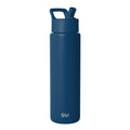 Simple Modern Water Bottle with Straw Lid | Vacuum Insulated Stainless Steel Metal Thermos | Reusable Leak Proof BPA-Free Flask for Sports Gym | Summit Collection | 30oz, Slumberland