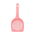 Pink Plastic Cat Litter Scoop Pet Care Sand Waste Scooper Shovel Hollow Cleaning Tool Pet Supplies Easy to Clean Cat Litter Scoops Litter and Housebreaking Pet Supplies