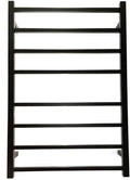 Heated Towel Rail Rails Hot Towel Warmer for Bathroom, Electric Towel Warmer Rack Heated Dryer Rack with 8 Heated Bars Stainless Steel Hotel Wall Mounted Chrome,Plugin (Color : Plu