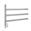 Nordic Style Electric Towel Warmer Rack, Electric Heated Towel Rack Bathroom Electric Heated Towel Rail Shelf/Plug in