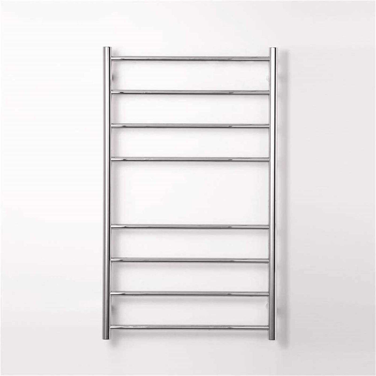 LUNEZY Heated Towel Rail Rails Towel Warmer,Towel Warmer, Wall Mounted Electric Towel Warmer Rack Stainless Steel 8 Heated Bars IP56 Waterproof Towel Drying Rack for Bathroom (Color : Exp