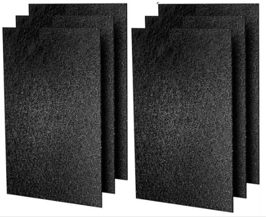 Meowant Static Cotton Pre-Filters Replacement for Meowant Home Air Purifier PA16, Absorb Pet Fur, Dust, Washable Pre filters 6 Packs