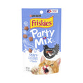 Friskies Party Mix, Gravy-Licious Crunch, Chicken and Gravy Flavored Treats for Cats, Resealable Pouch, 2.1 Ounce Each (Pack of 2)