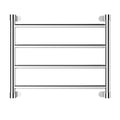 APUM Electric Towel Warmer, Wall Mounted Heated Towel Rack 4 Bar Stainless Steel Electric Towel Warmer Constant Temperature Heated Towel Rail for Bathroom