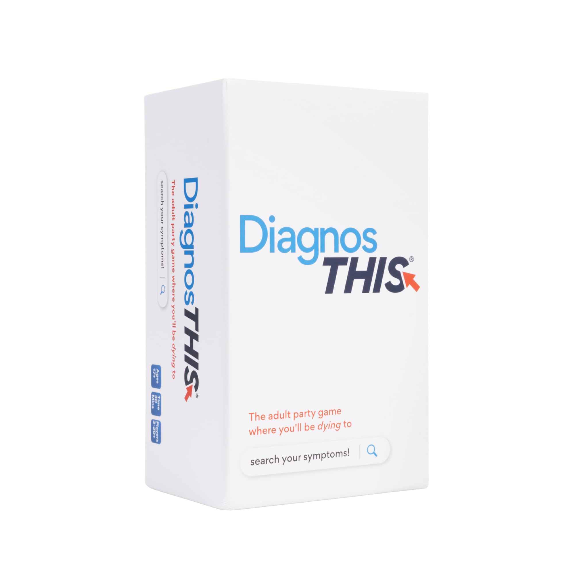 DiagnosThis – Hilarious Hypochondriac Party Game for Adults | 300 Diagnosis & 100 Symptom Cards for Medical Nerds, Hypochondriacs & Game Nights