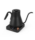 Epeios Electric Kettle, Gooseneck Electric Kettle with ±1°F Temperature Control, 1200W Rapid Heating for Pour Over Coffee & Tea, 304 Stainless Steel Interior, Auto Shut-Off, 0.9L, Black