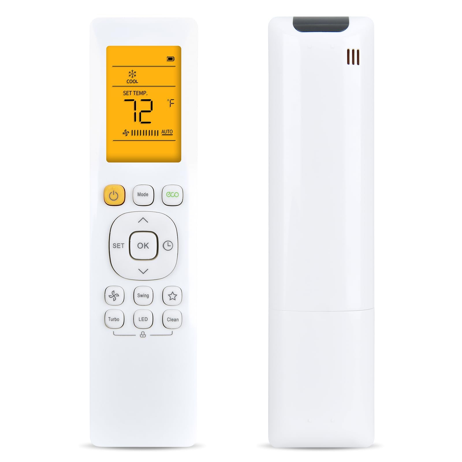 Replacement Remote Control Compatible with Pioneer 12,000 BTU 21.4 SEER2 Ductless Mini-Split Inverter+ Air Conditioner