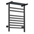 Towel Warmer Drying Rack, Electric Heated Towel Rail, Aluminum Alloywall Mount Electric Heated Towel Rack, for Bathroom,Hardwired (Hardwired)