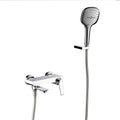 Shower Faucet/Bath Shower Faucet Set Brass Body Shower Head Bathroom Tap Bathtub Faucet Single Handle Two Holes