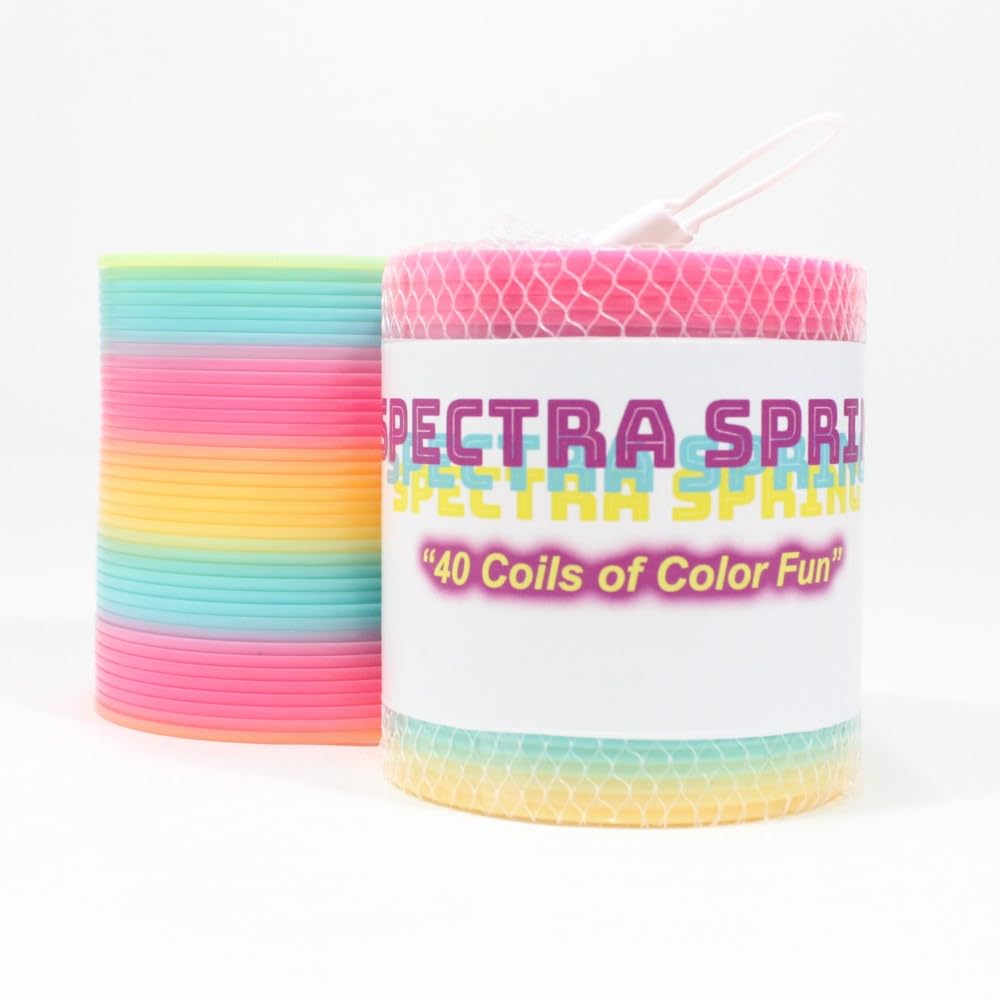 Zeekio Spectra Spring - 3.4" Spring (Rainbow - 2 Pack)