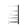 APUM Wall Mounted Towel Warmer, Electric Heated Towel Rack for Bathroom Stainless Steel Towel Heater Rail, Chrome,Hardwire