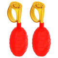 Hemobllo 2-Pack Water Squirt Rings Adjustable Prank Toys for April Fools Day Party Joke Supplies for Kids and Adults Fun Practical Gag Accessories