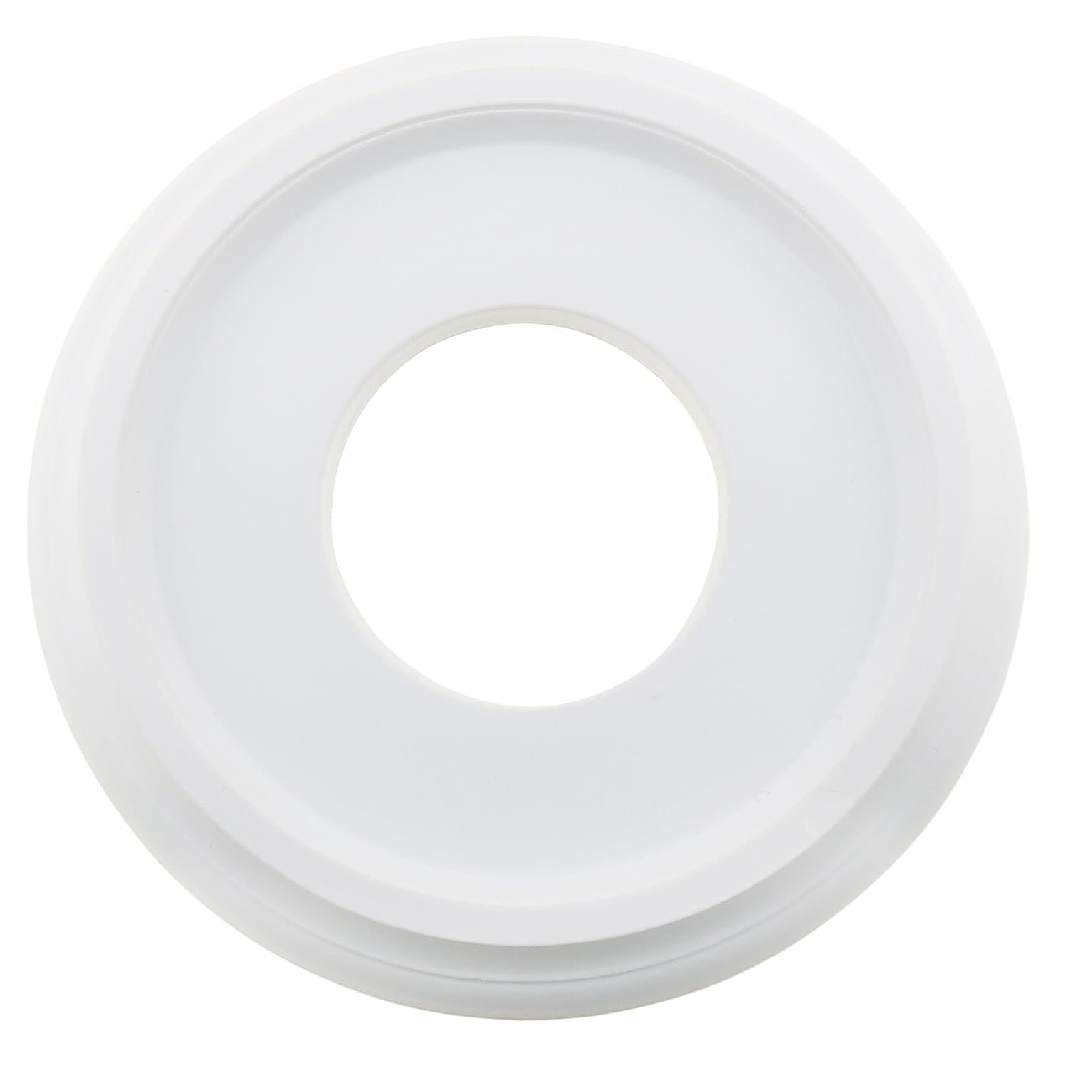 Ceiling Medallion Background Decoration Round Ceiling Lighting Medallion White Ceiling Decorative Base for Lighting Fixture and Ceiling Fan