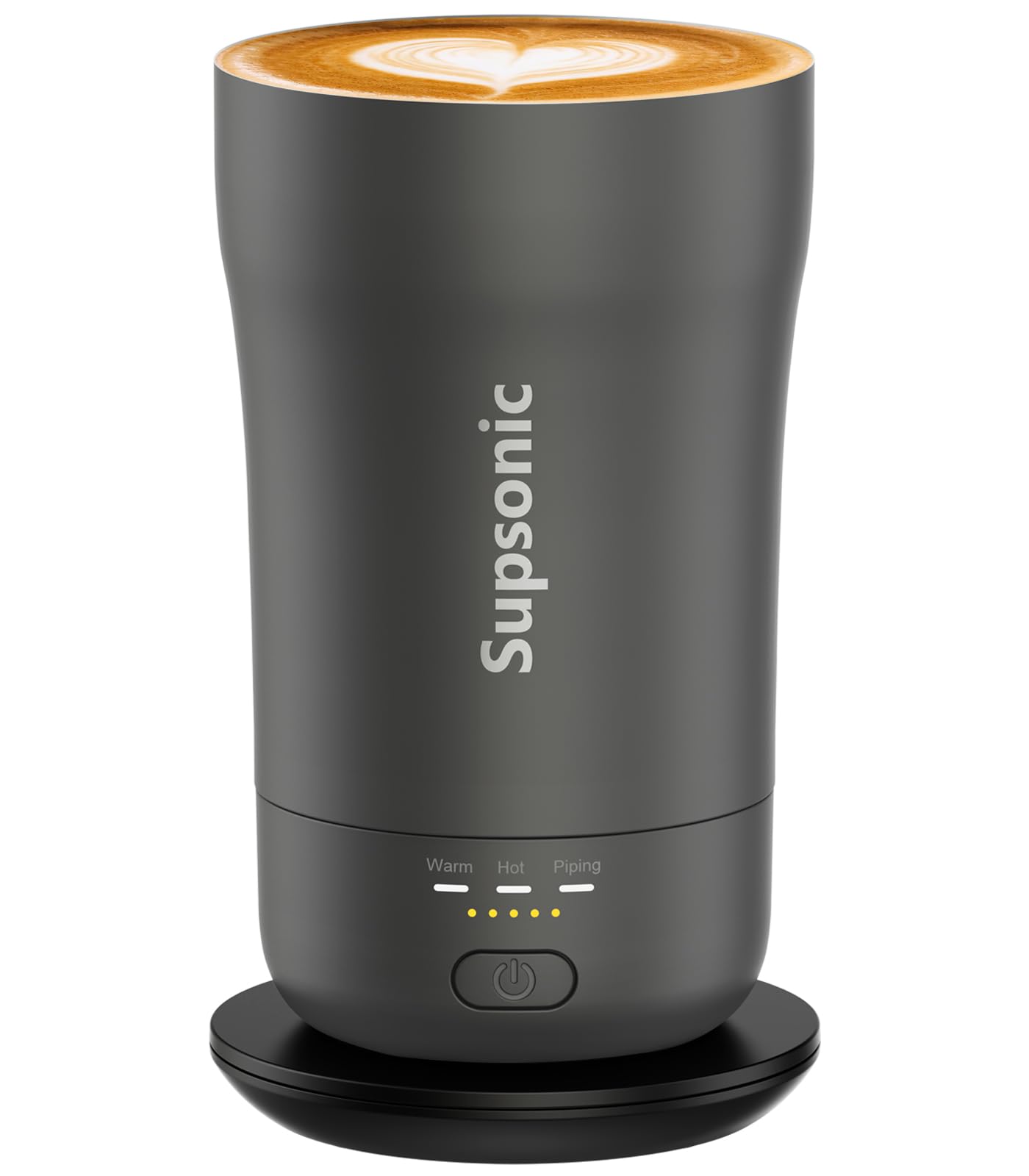 14oz Heated Coffee Mug, Self-Heating Travel Mug with 3-Temp Settings, Insulated Stainless Steel Constant Temperature Heating Mug for Beverage, Smart Heating Portable Coffee Mug | S1