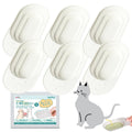 Cat Urine Collection Kit (6-Pack) – Clean Catch Urine Sample Tray for Cats & Small Dogs – Disposable Pet Urine Collector Tray – No Special Litter Needed – Made in Japan