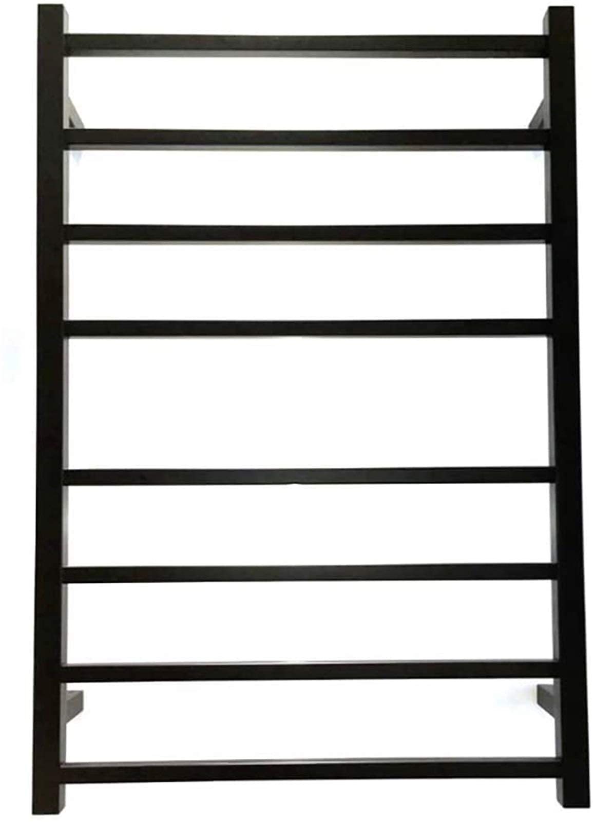 Heated Towel Rail Rails Hot Towel Warmer for Bathroom, Electric Towel Warmer Rack Heated Dryer Rack with 8 Heated Bars Stainless Steel Hotel Wall Mounted Chrome,Plugin (Color : Plu