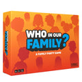Viral Studios Who in Our Family? – Hilarious Family Party Game | Trivia, “Most Likely to” & Head-to-Head Challenges | Fun Family Game Night Card Game for Kids, Teens & Adults