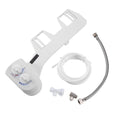 Yosoo Non-Electric Bidet, Adjustable Single Nozzle Fresh Water Spray with Hot & Cold Control for Home Bathroom Toilet Seat