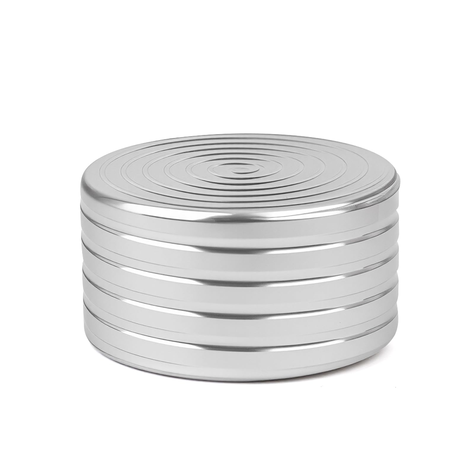 Kinetic Desk Toys, Fidget Toys Adults, 1.77'' Desk Toys for Office for Adults, Spinning Tops for Kids, Physics Toys Novelty Amusements (45MM, Silver)