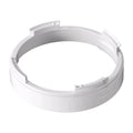 Portable Air Conditioner Exhaust Hose Coupler, 5.9in/15cm Plastic Round AC Hose Extension Connector Universal Mobile AC Unit Tube Window Adapter Air Conditioner Parts Accessories (Round 4 Clips)
