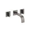 Dornbracht Wall-Mounted Basin Mixer MEM 36707782-99 Dark Platinum Matt