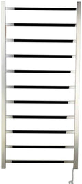 Bathroom Wall Heater Bar Wall Mounted Towel Warmer in Energy Efficient 110 W Electric Heated Towel Rack (1200×560×110MM),Plugin (Color : Plugin) (Hardwiring)