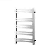 LUNEZY Heated Towel Rail Rails Towel Warmer, Towel Warmer, Heated Towel Rack Wall Mounted Stainless Steel Electric Heated Towel Rack Energy Saving Home Bathroom Accessories (Color : Plugi