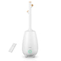 Humidifiers for Bedroom Large Room Home, 5L Quiet Cool Mist Top Fill Humidifier with Essential Oil Diffuser, Remote Control, Smart Humidistat, Sleep Mode, for Baby, Plants, Office, Nursery
