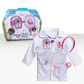 Doc McStuffins Doctor's Dress Up Set and Accessories, 4-pieces, Imaginative and Pretend Play, Kids Toys for Ages 3 Up by Just Play