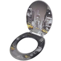 Hardware Plumbing Plumbing Fixture Hardware Parts Toilet Bidet Accessories Toilet Bidet Seats Toilet Seat with MDF Lid New York Design