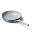 Caraway Nonstick Ceramic Frying Pan (2.7 qt, 10.5") - Non Toxic, PTFE & PFOA Free - Oven Safe & Compatible with All Stovetops (Gas, Electric & Induction) - Navy