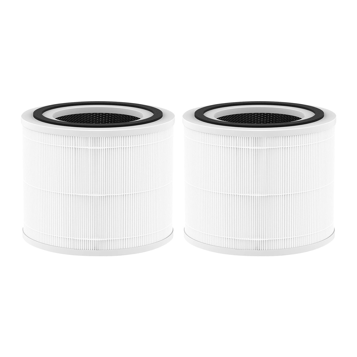 Core 300 Replacement Filter for LEVOIT Core 300 Core 300-P Core 300S Air Purifier 3-in-1 H13 True HEPA Activated Carbon, Compare to Part No. Core 300-RF, 2 Pack, White