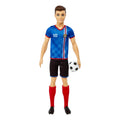 Barbie Careers Ken Fashion Doll & Accessory, Soccer Player with Cropped Hair, #10 Uniform, Tall Socks, Cleats & Ball