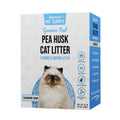 Premium Pea Husk Scented Cat Litter for Happy and Healthy Cats. (16 lbs)(Blueberry)
