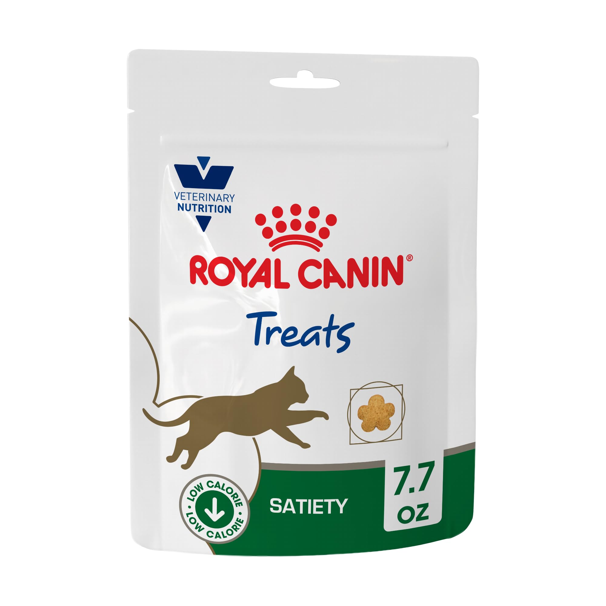Royal Canin Veterinary Diet Feline Satiety Treats Adult Dry Cat Food, 7.7 oz. Bag