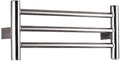 Towel Warmer and Drying Rack, Heated Towel Rack, Wall Mount Towel Heater 3-Bar Stainless Steel Heated Towel Rail for Bathroom, 24W,Pluginwiring