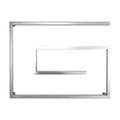 Chrome Towel Warmer Rack Radiator Wall Mount Towel Rail Square Bars,Electric Towel Racks, Bathroom Towel Drying Rack for Home, Hotel