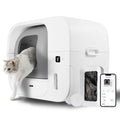 Furbulous True Odor-Free Self Cleaning and Packing Litter Box, Automatic Cat Litter Box with Self-Pack and Refill System, APP Control, Extra Large Space for 3.3-22 lbs Cats, Upgraded Version