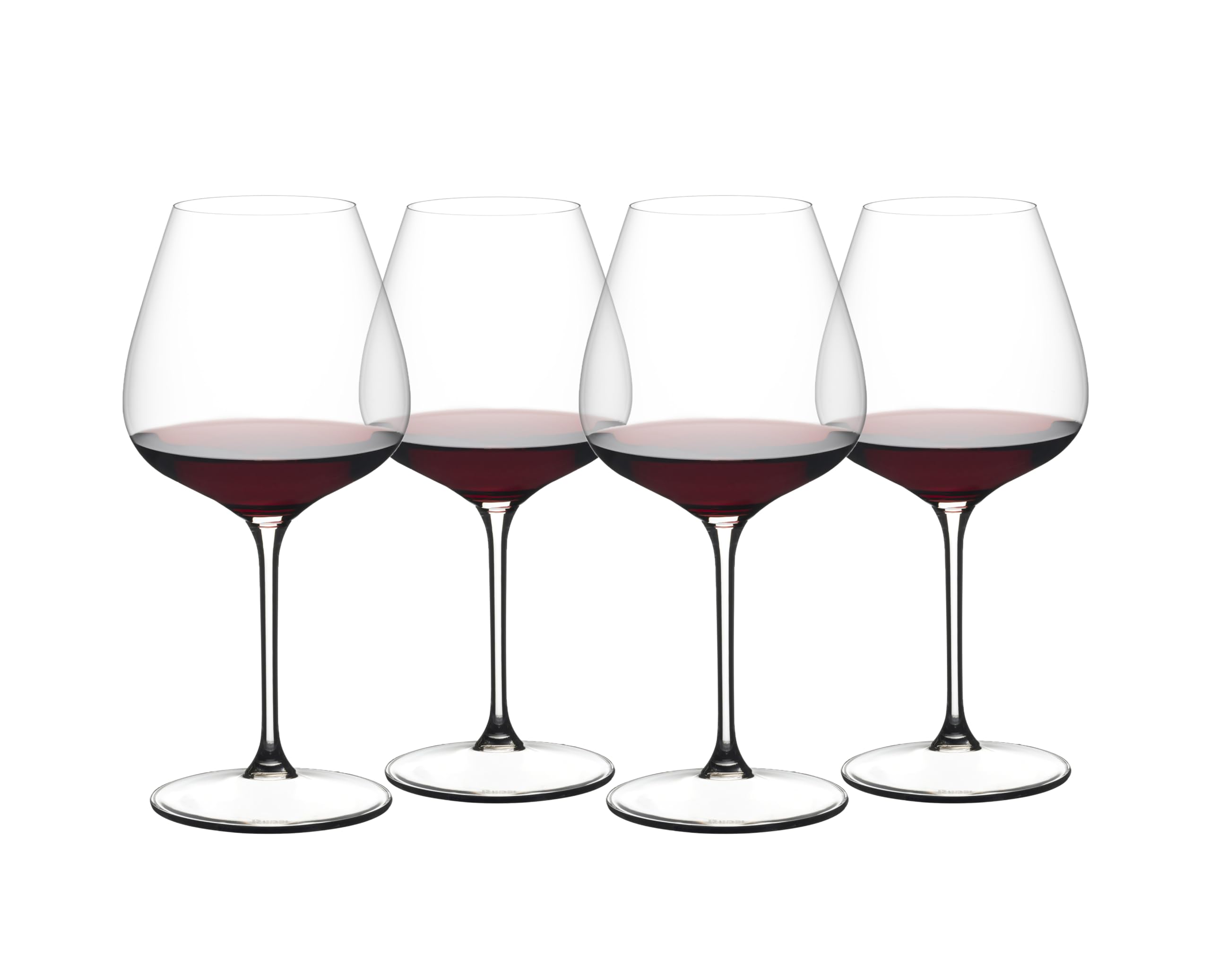 Riedel GRAPE Pinot Noir/Nebbiolo/Aperitivo, Crystal Glass Wine & Cocktail Glass, 4 Pack, Dishwasher Save, 5424/07 US