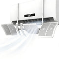 Air Conditioner Deflector, Adjustable AC Vent Deflector for Mini Split, Stops Direct Airflow Without Blocking Cooling, Improves Room Comfort