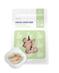 Freeze-Dried Duck Breast Treat for Small Dog & Cat, Natural Single Ingredient Cats Dogs Dry Food, Dehydrated Whole Cut Pet Raw Treats for Healthy Skin & Coat (2.5 oz)