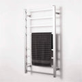 Bathroom Wall heaterTowel Warmer,Wall MountedTowel Warmer Electric Heated Drying Racks for Bathroom Stainless Steel Waterproof Intelligent Constant Temperature 10 Bars Pol(