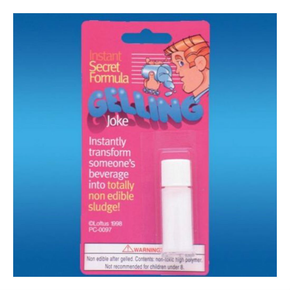 Unbranded 3 Gelling Joke Slush Powder Magic Joke Trick Gag Prank Novelty