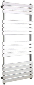 LUNEZY Heated Towel Rail Rails Heated Towel Warmer, Electric Towel Drying Rack, Home Bathroom Hotel Wall Mounted Hot Towel Warmer Stainless Steel Towel Heater, 45.6" &Times; 20.4" (Size :
