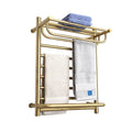 Heated Towel Rack, Electric Towel Warmers, Electric Heated Towel Rail, Intelligent Constant Temperature Hotel Household Drying Rack Wall-Mounted Bathroom Rack,Plug in,Electric Tow